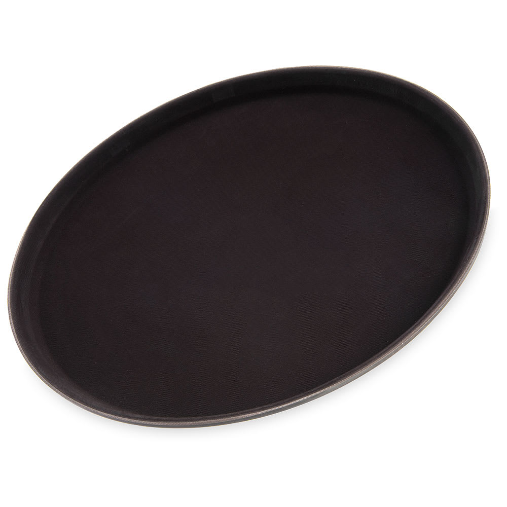 028-1400GL076 14 5/8" Round Serving Tray - Tan