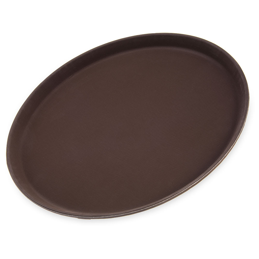 028-1400GRT 14" Round Serving Tray - Tan