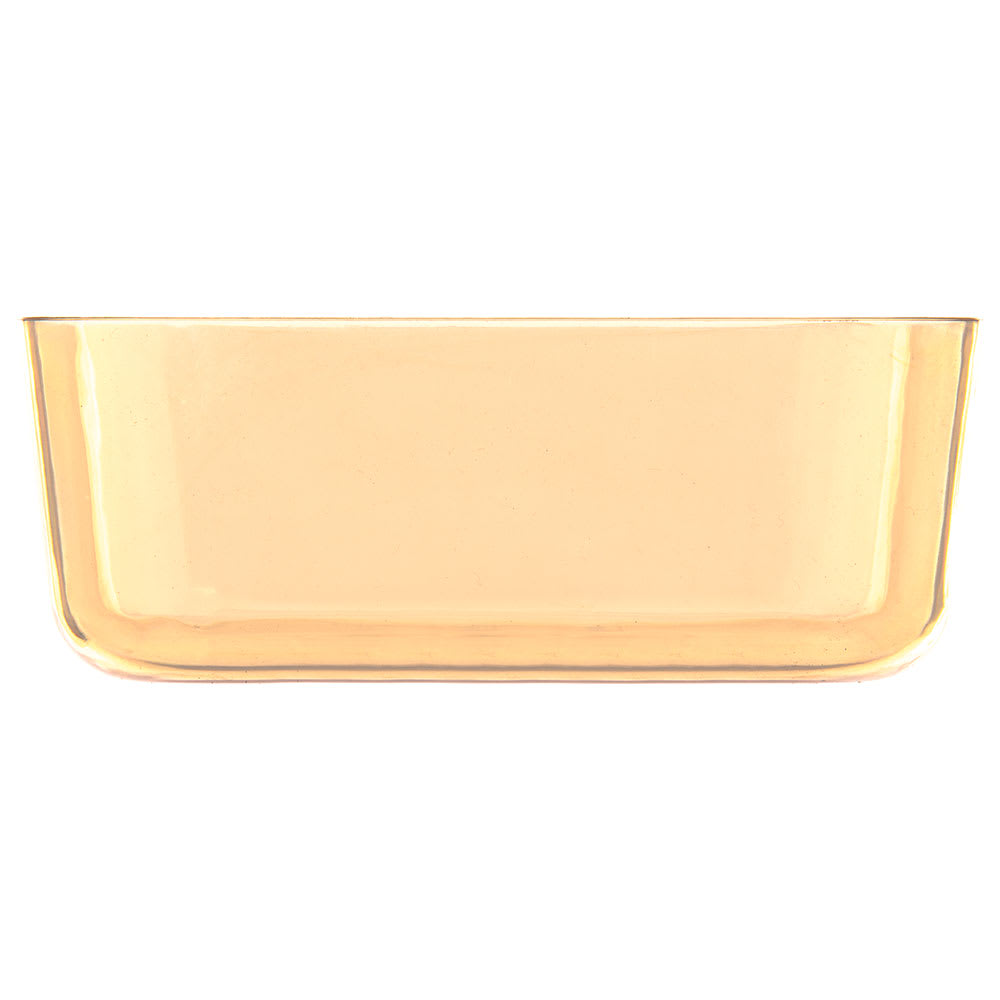 028-3087113 StorPlus Divider Insert for High Heat Food Pan - 1/6 Size, 2 1/2"D, Amber