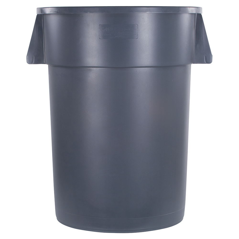 028-34104423 44 gallon Commercial Trash Can - Plastic, Round, Food Rated