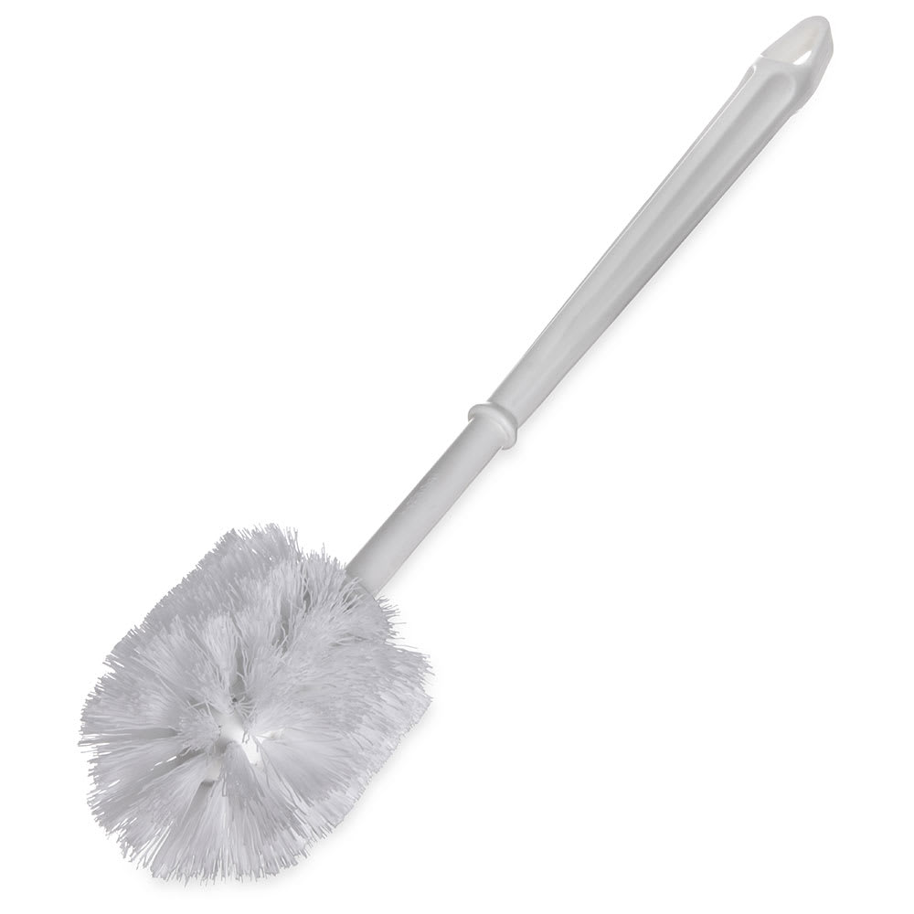 Carlisle 3611VWH Value Rotary Daily Cleaning Scrub Brush for High Gloss  Floors - White - 11
