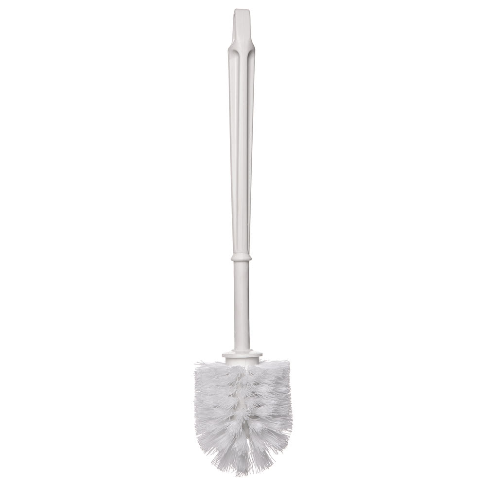 Carlisle 361015002 Plastic Handle Toilet Bowl Brush, 11 inch, White