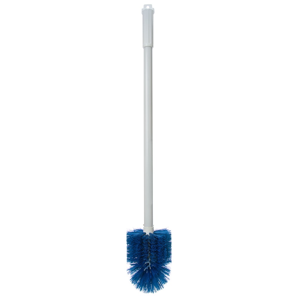 028-4000314 30" Oval Multi Purpose Valve/Fitting Brush - Poly/Plastic, Blue