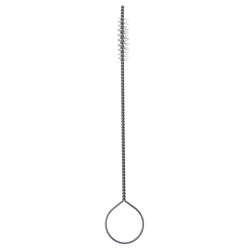 028-4015700 5 1/4" Beer Tap Brush - Poly/Wire Handle