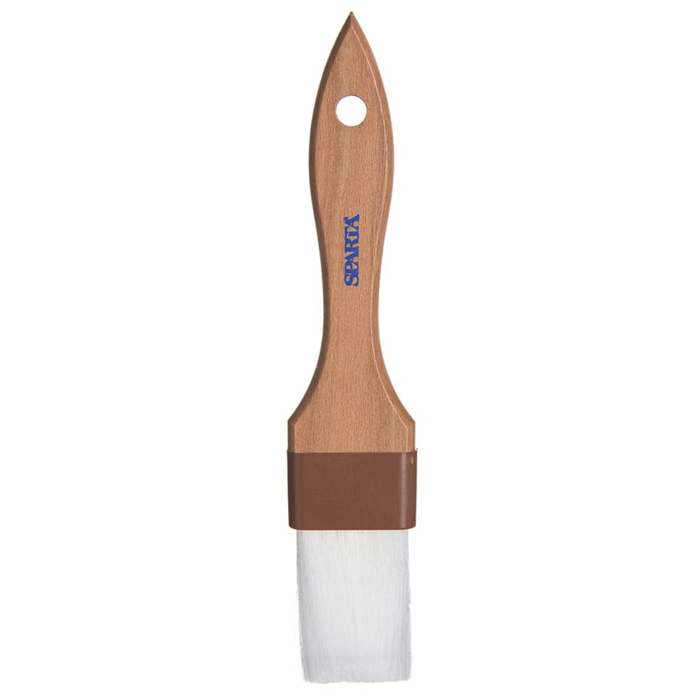 028-4039600 1 1/2" Pastry Brush - Nylon/Plastic, White
