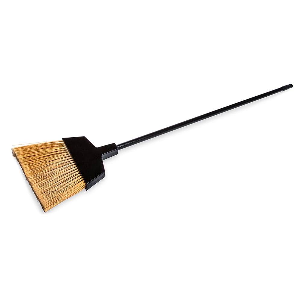 028-4065000 48"L Lobby Broom w/ Angle Bristles & Black Handle