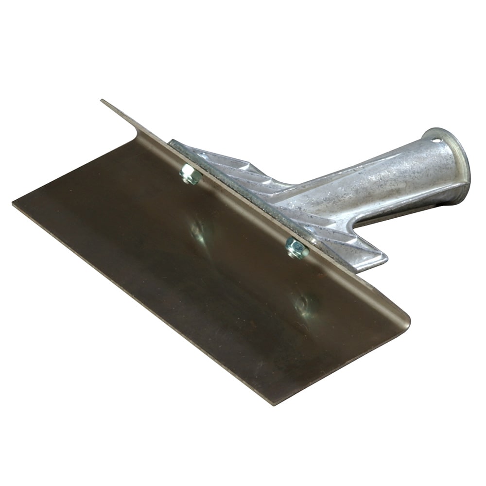028-4107800 8" Floor Scraper - Taped Zinc Frame, Stainless Steel