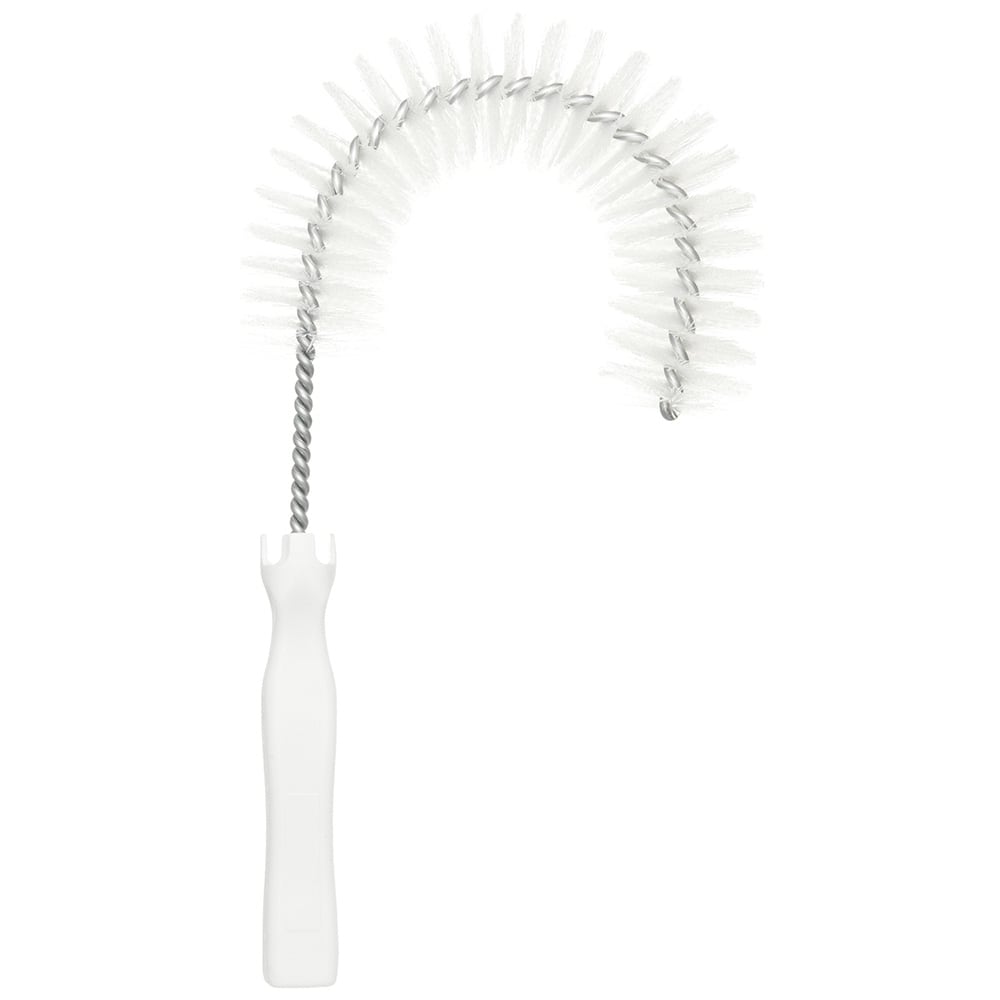 028-4110002 11 1/2" Clean In Place Brush w/ Polyester Bristle, White