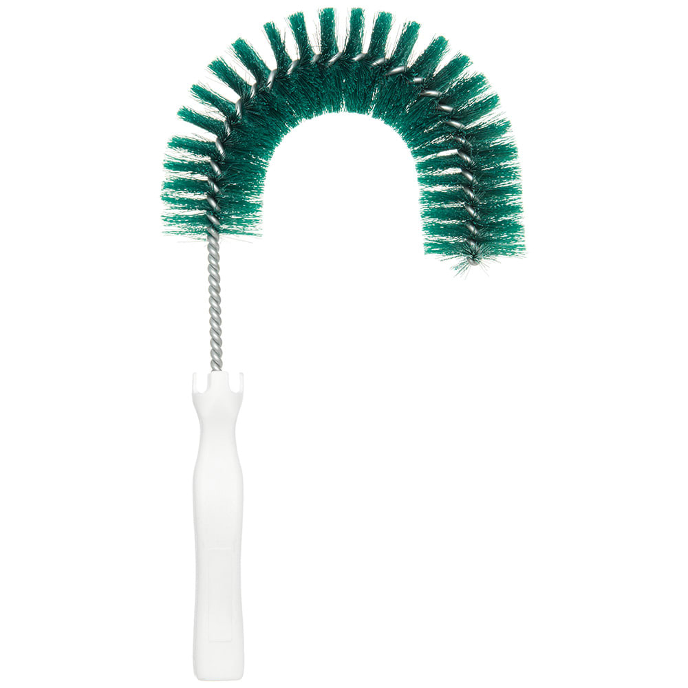 028-4110009 11 1/2" Clean In Place Brush w/ Polyester Bristles, Green