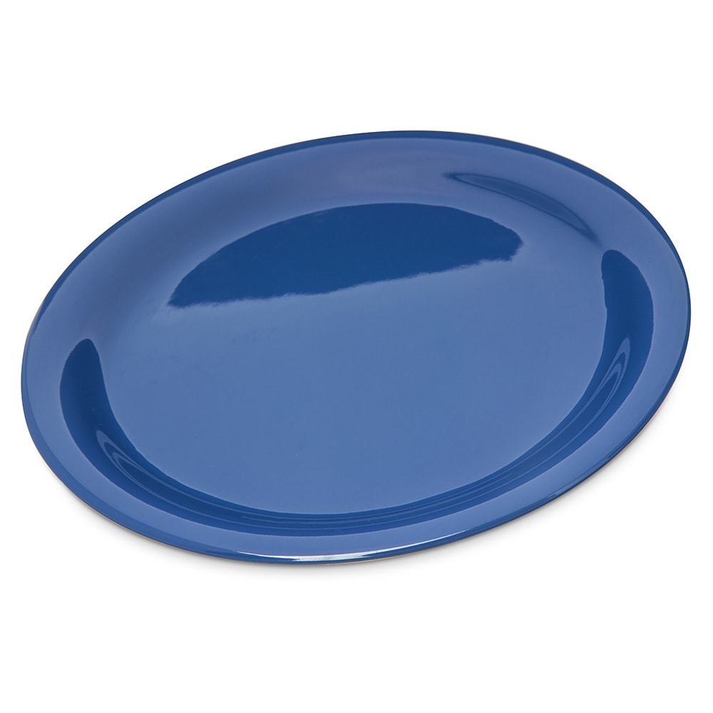028-4300414 9" Melamine Dinner Plate, Ocean Blue