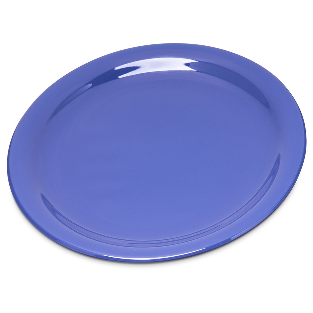 028-4300614 7 1/4" Melamine Salad Plate, Ocean Blue