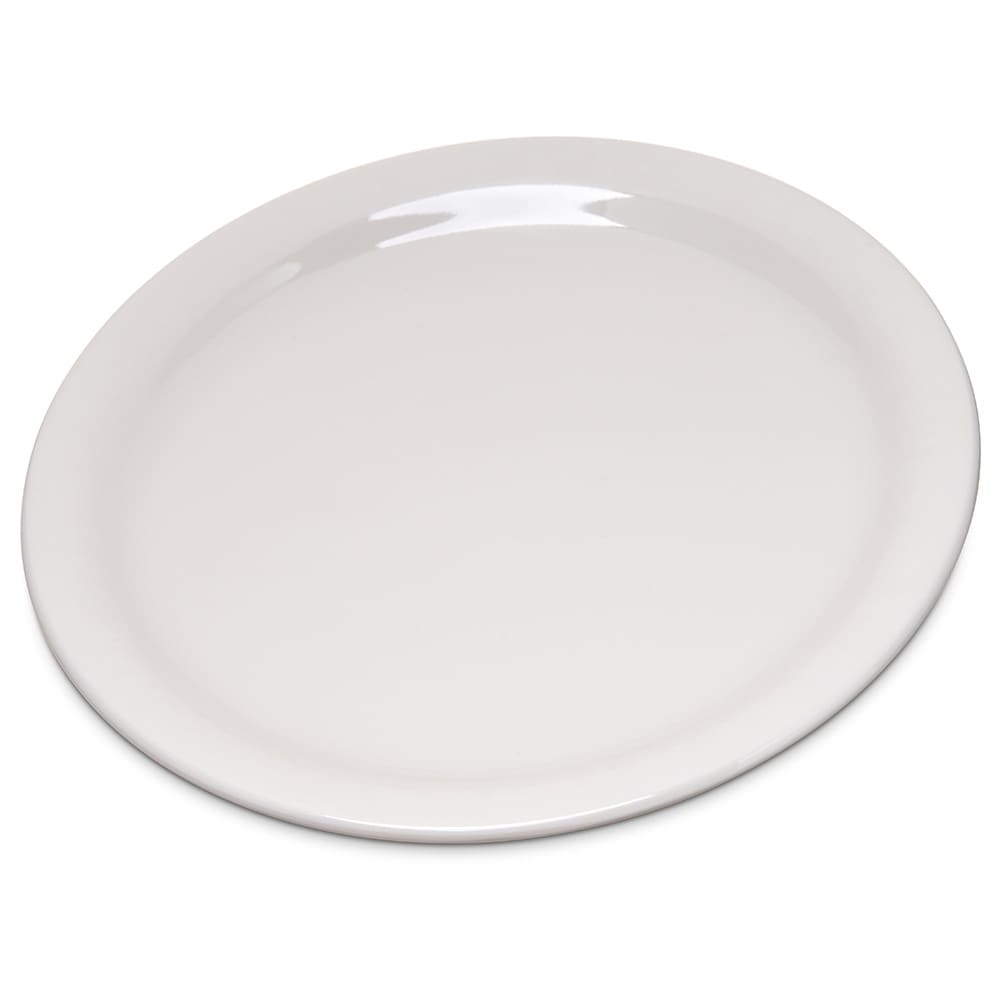 028-4300642 7 1/4" Melamine Salad Plate, Bone