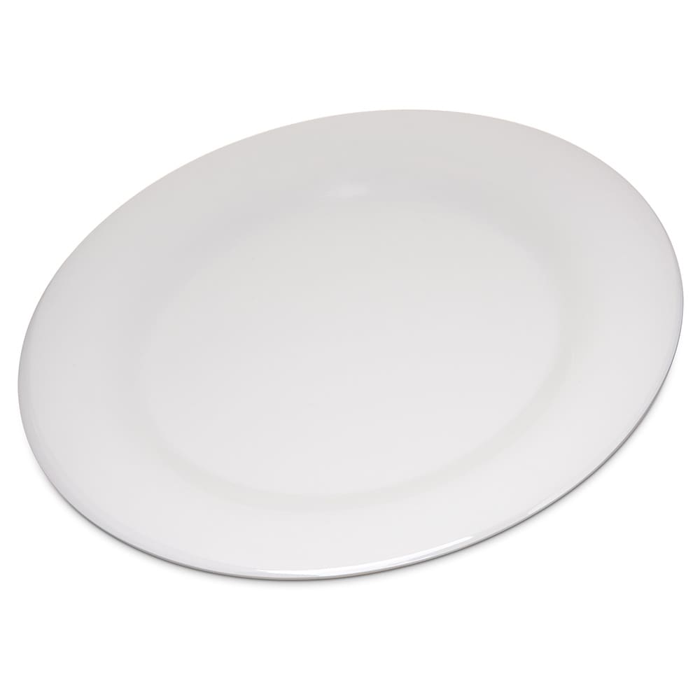 028-4301042 10 1/2" Melamine Dinner Plate, Bone