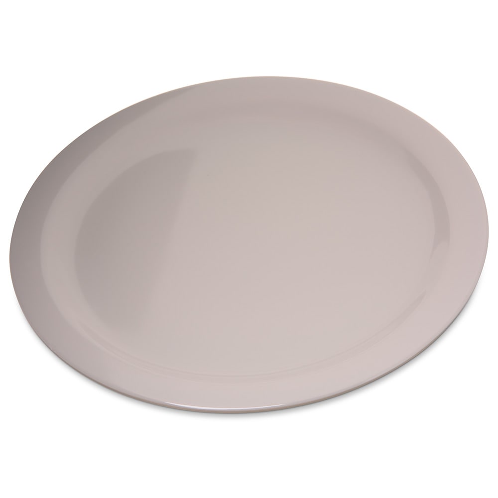 028-4350042 10 1/4" Melamine Dinner Plate, Bone