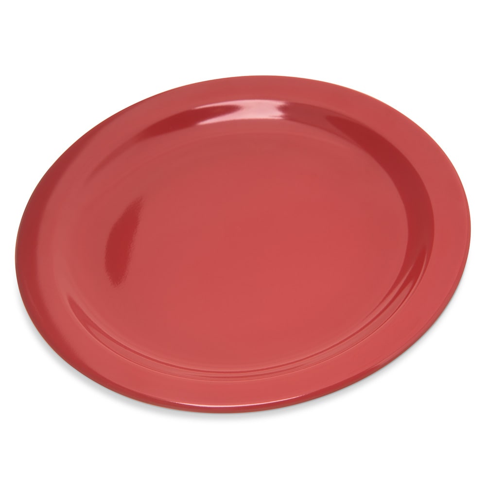028-4350305 7 1/4" Melamine Salad Plate, Red