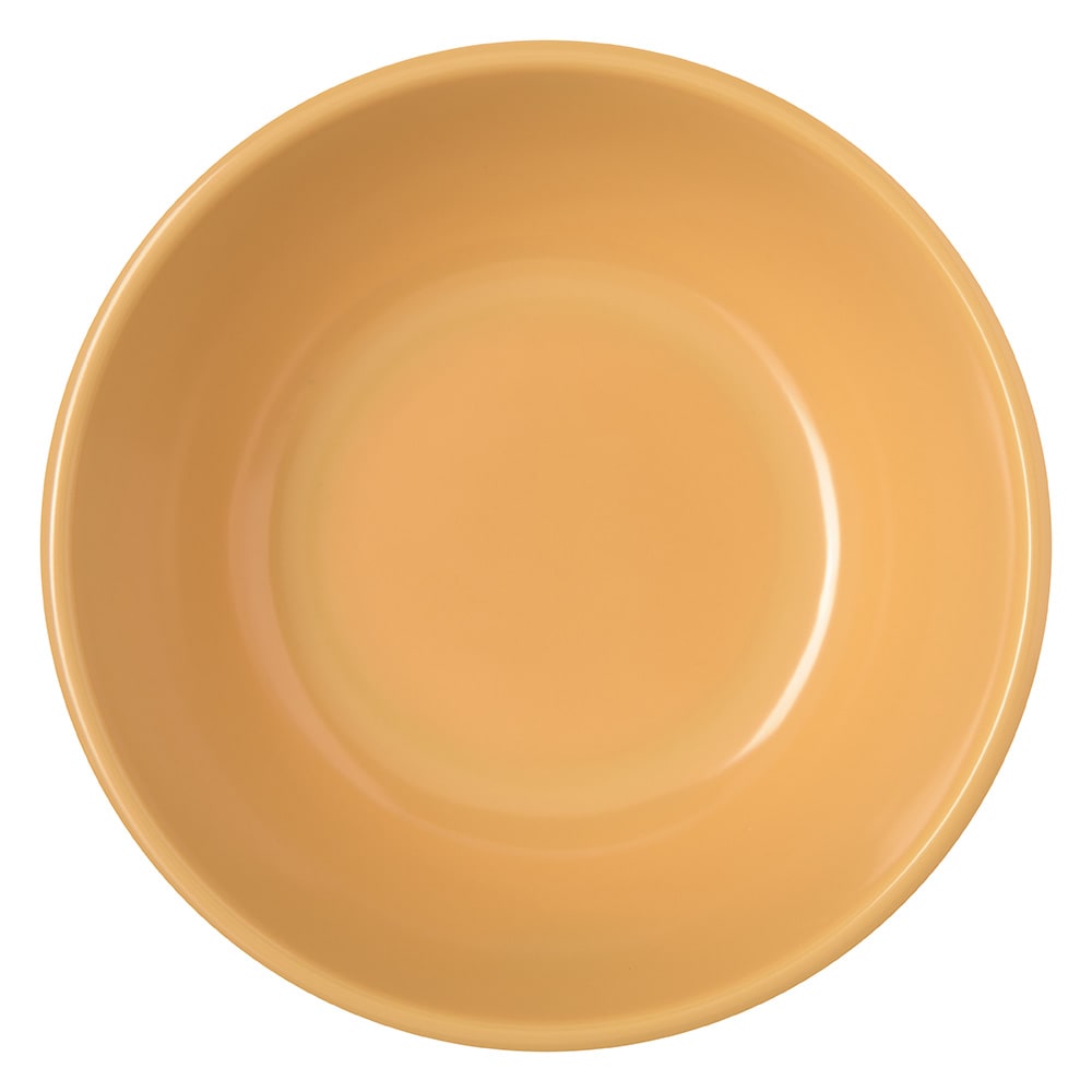 028-4352122 14 oz Melamine Nappie Bowl, Honey Yellow