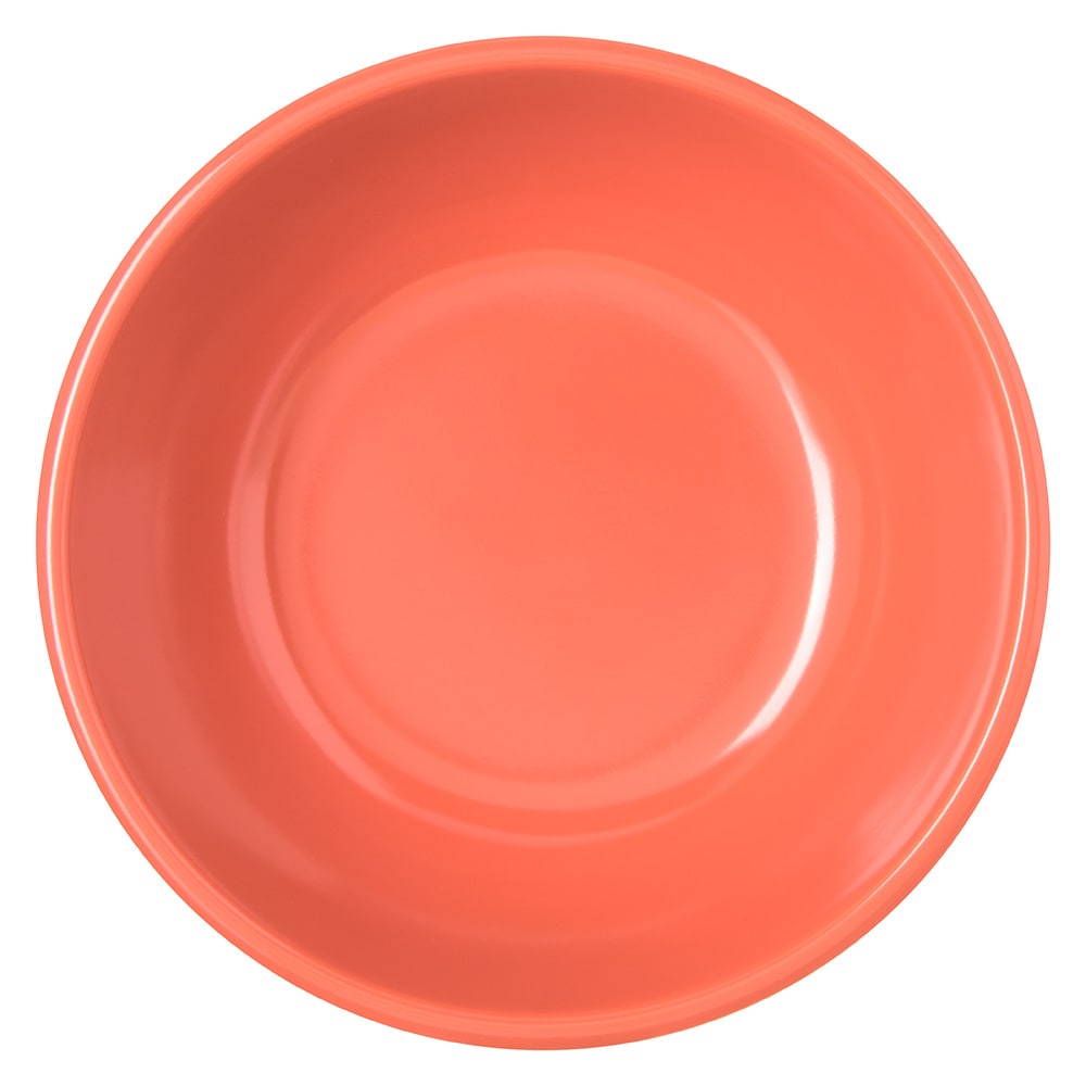 028-4352152 14 oz Melamine Nappie Bowl, Sunset Orange