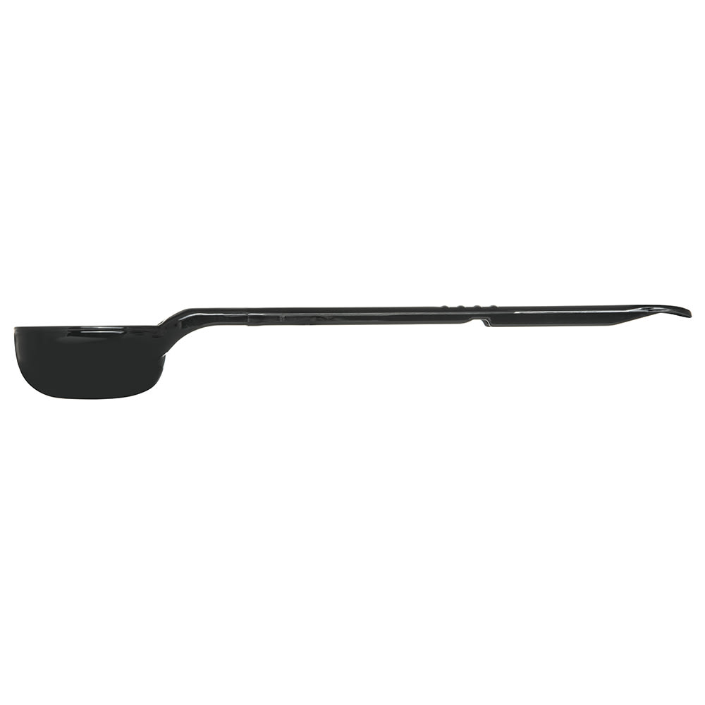 028-4370503 3 oz Solid Portion Server, Polycarbonate, Black