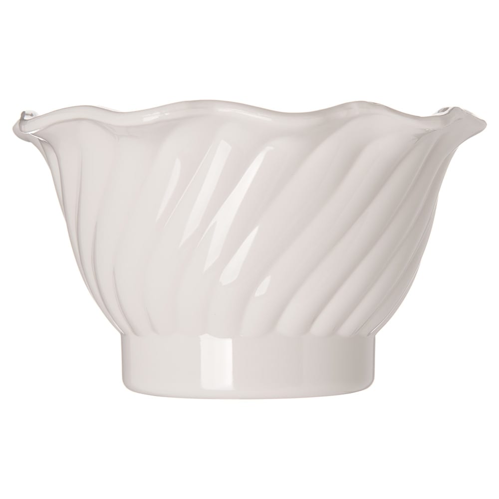 028-4530BW 5 oz Tulip Dessert Dish - Plastic, Bone