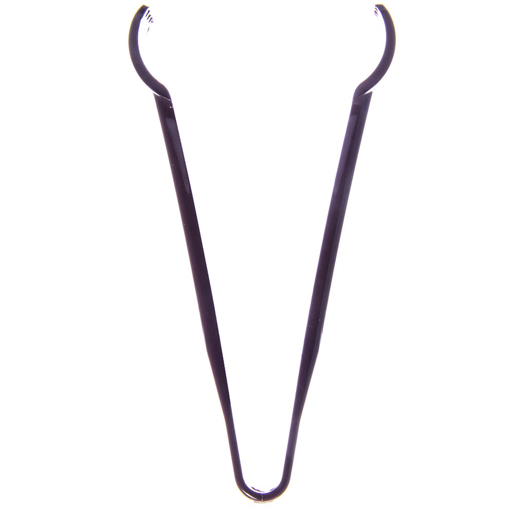 028-4806BR 6"L Plastic Pom Tongs, Brown