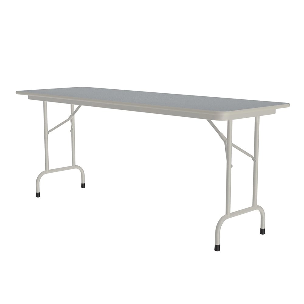 228-CF2460PX15 60" Rectangular Folding Table w/ Gray Granite Top, 29"H