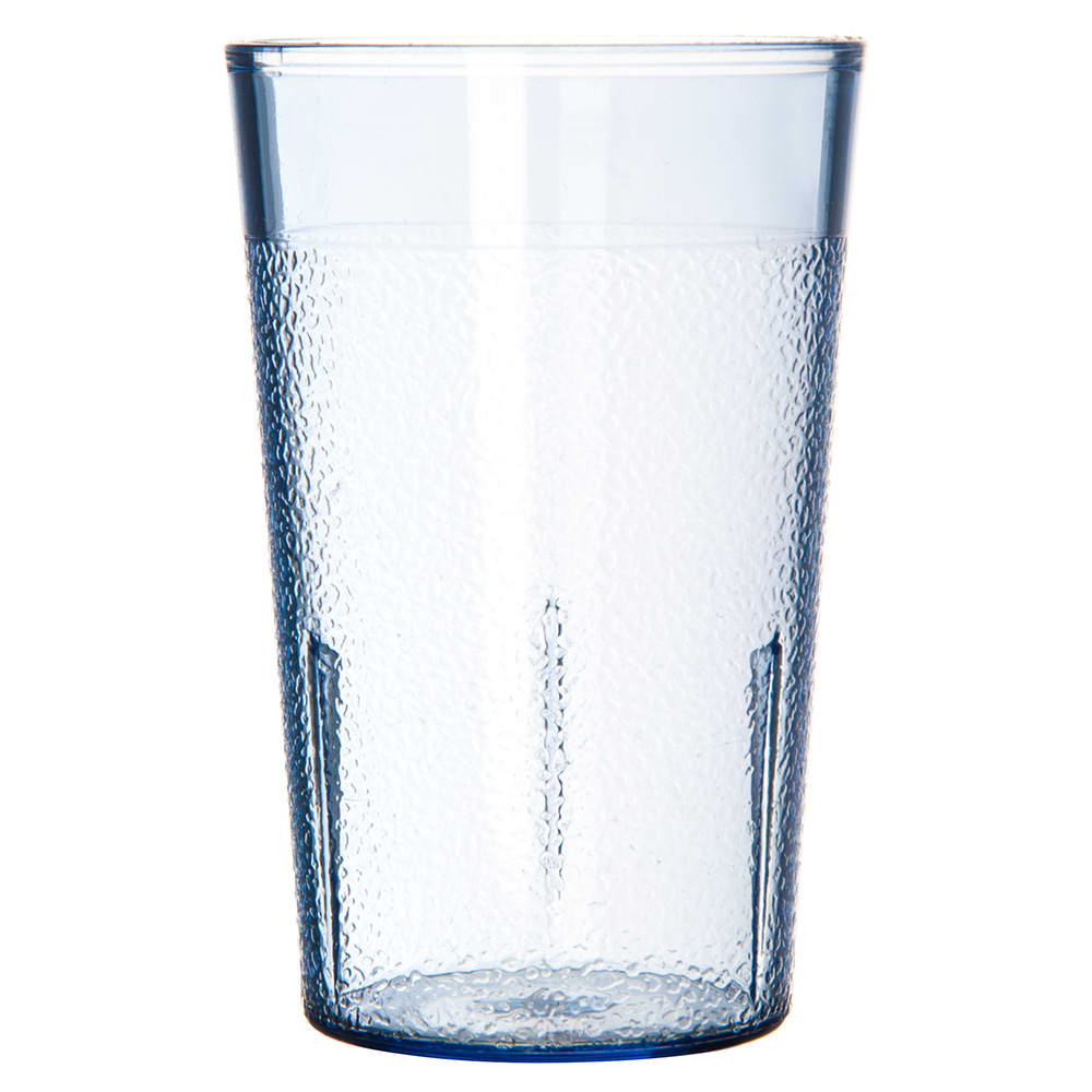 028-550154 5 oz Blue Textured Plastic Tumbler