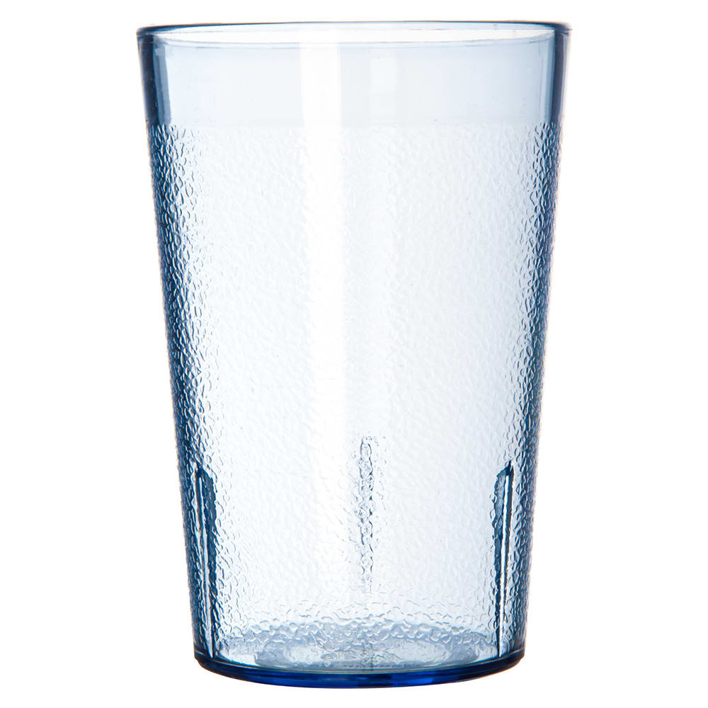 028-552654 8 oz Blue Textured Plastic Tumbler