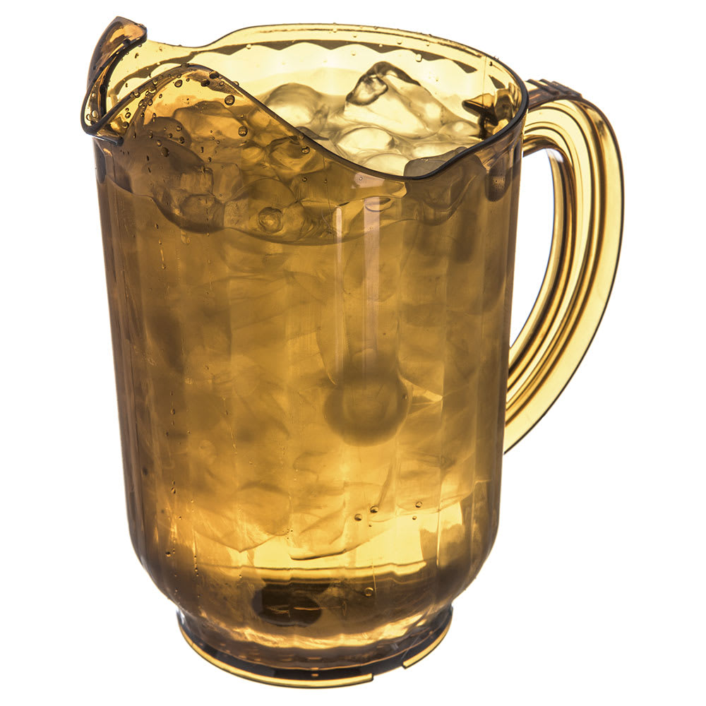 Carlisle 554007 VersaPour 60 oz. Clear Polycarbonate Beverage Pitcher