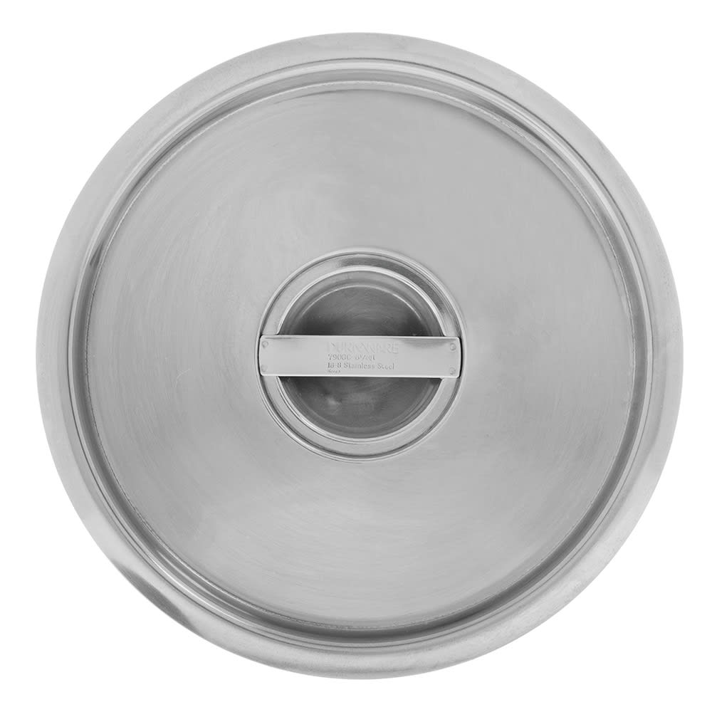 028-607908C 8" Round Bain Marie Pot Cover - Stainless