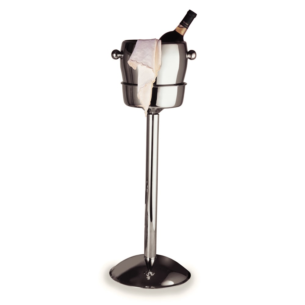 028-609146 24" Wine Bucket Stand - Stainless Steel, Mirror Polish Finish
