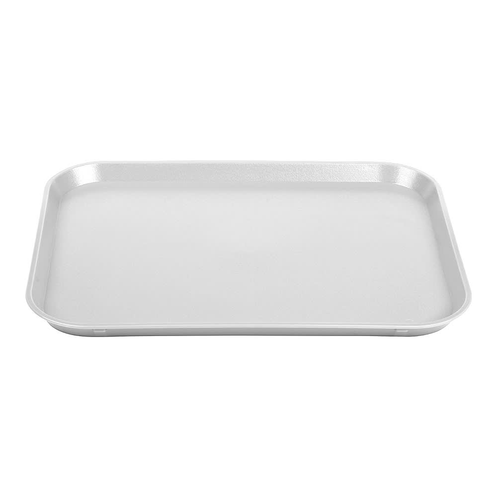 144-1216CW148 Plastic Camwear® Cafeteria Tray - 16 1/4"L x 11 4/5"W, White