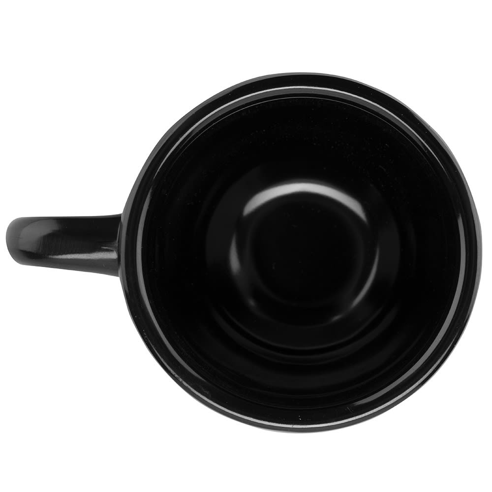 284-C1004BK 3 oz Melamine Espresso Cup, Black