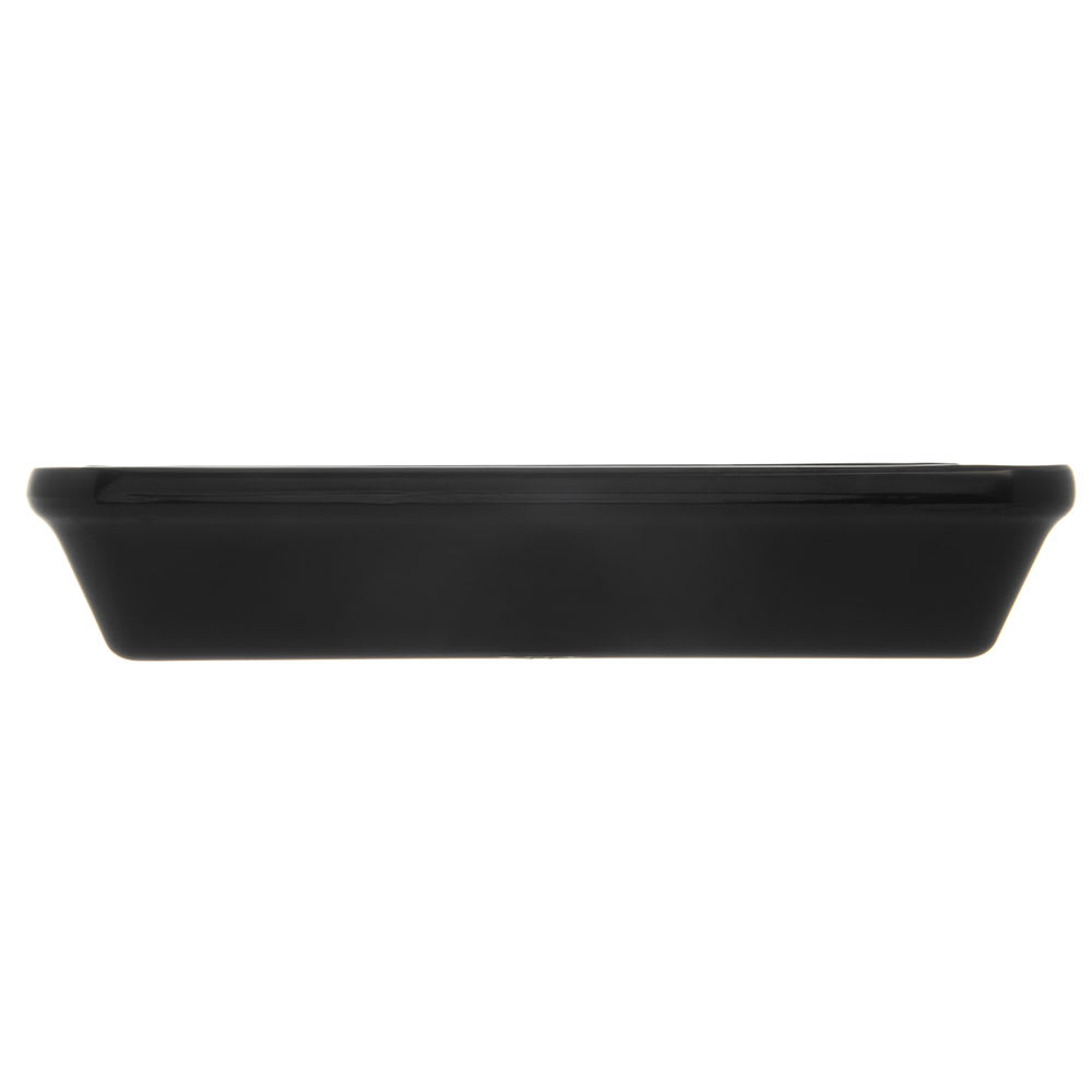 028-791903 Melamine Platter - 12" x 8 1/2", Black