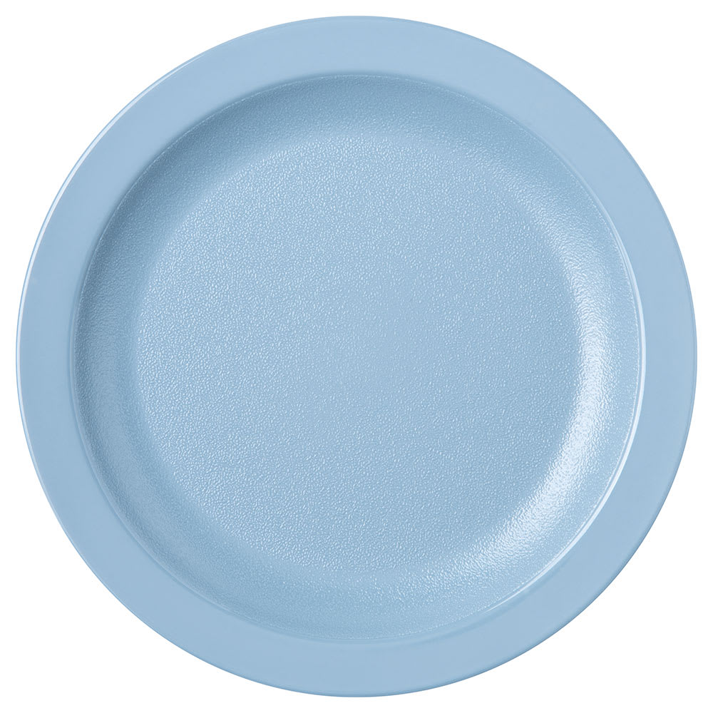 028-PCD20659 6 1/2" Plastic Salad Plate, Slate Blue