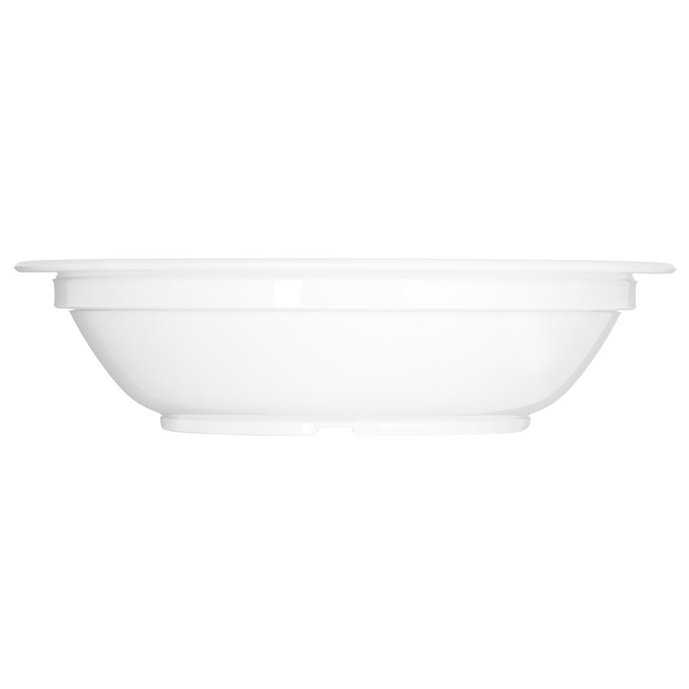 028-PCD31302 10 oz Plastic Grapefruit Bowl, White