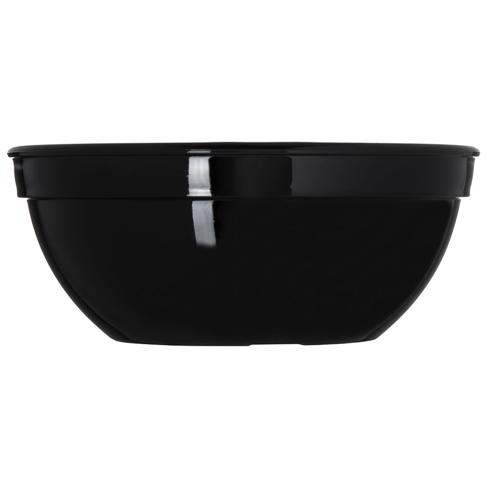 028-PCD31903 15 oz Plastic Nappie Bowl, Black