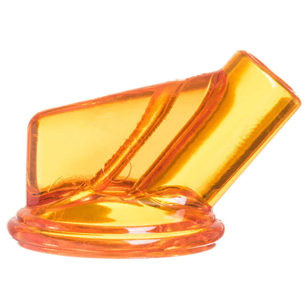 028-PS10324 Vented Store-N-Pour Spout - Polyethylene, Orange