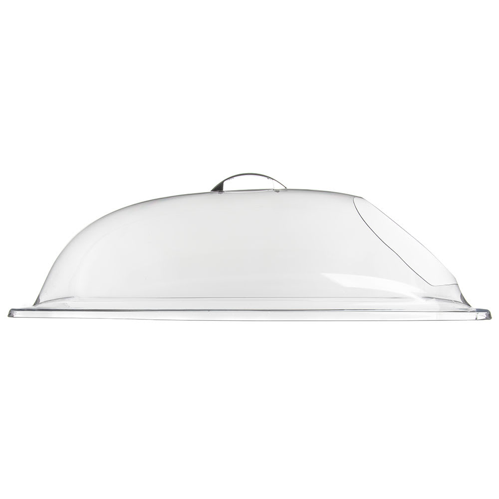 Carlisle 199107 10 1/2 to 10 5/8 Plate Cover - Polycarbonate, Clear