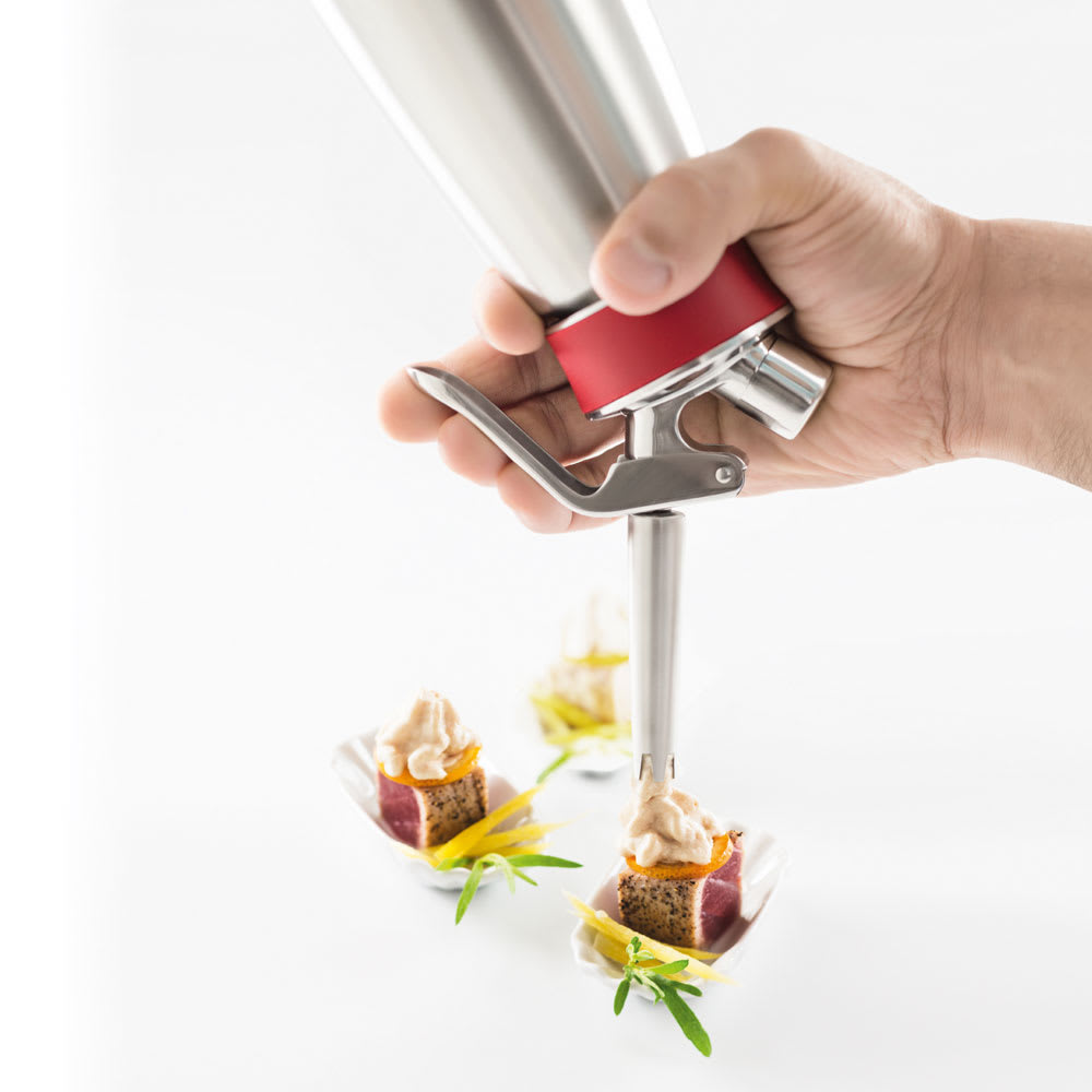 iSi 140301 Gourmet Whip Stainless-Steel Whipped Cream Dispenser