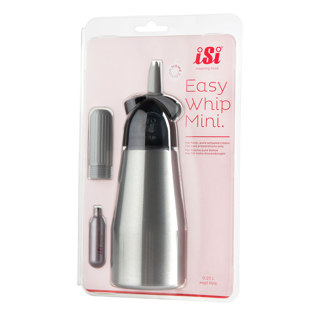 iSi 1507 iSi Easy Whip Cream Whipper Black / Brushed Aluminium - 1