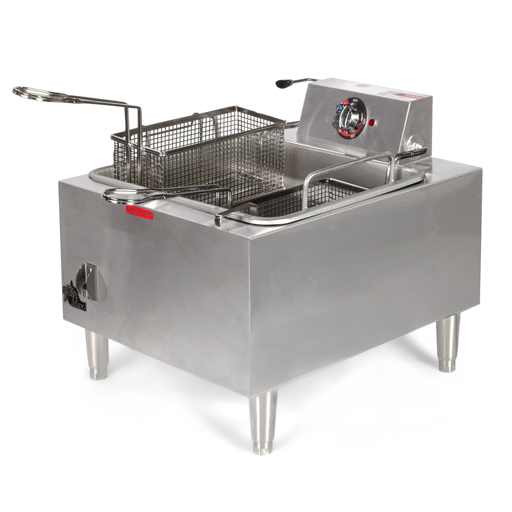 Star-Max 301HLF Electric Countertop Fryer – 208/240V – 15 lb Oil Capacity -  Single Pot/Twin Baskets - Star Manufacturing