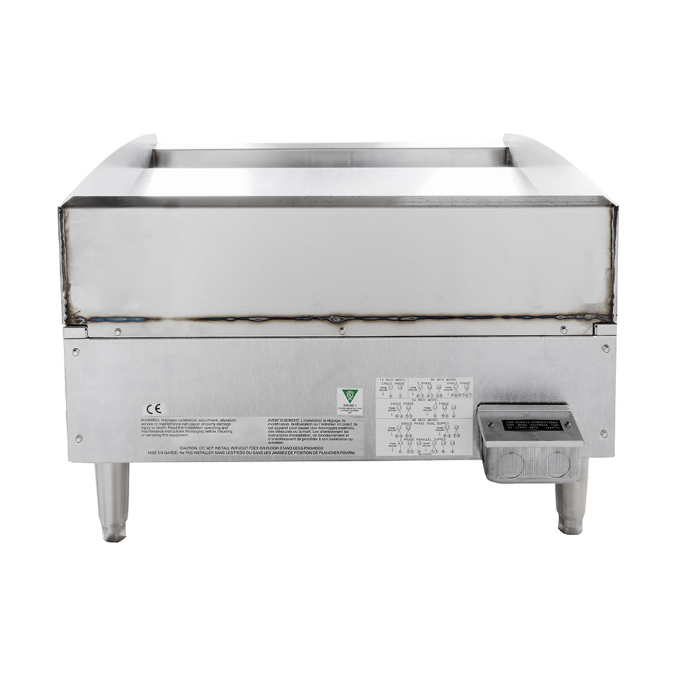 Equipex PSE-600 24 Electric Griddle w/ Thermostatic Controls - 1 Cast  Iron Plate, 208-240v/1ph