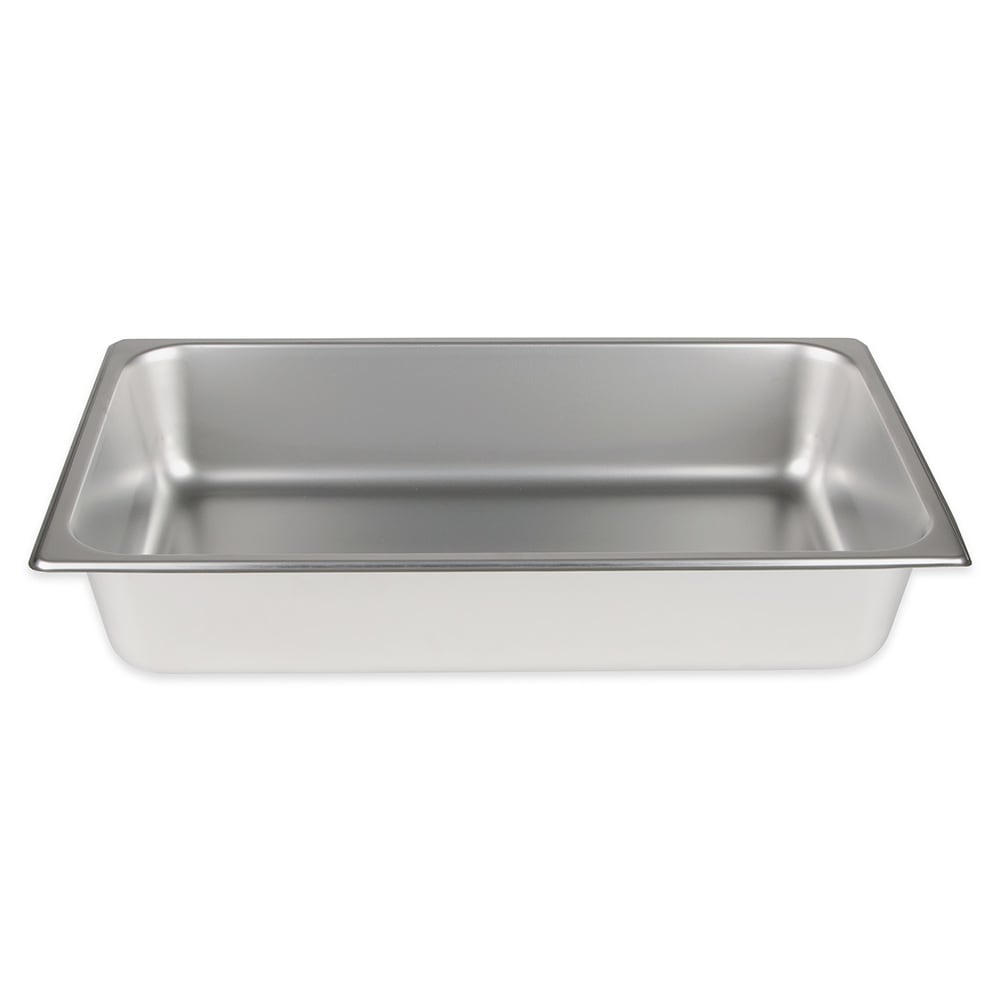 Winco SPF4 Full Size Steam Pan, Stainless