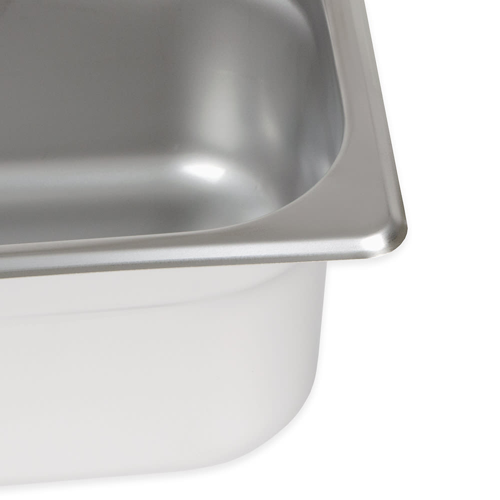 Winco SPJL-304 Third Size Steam Pan, Stainless