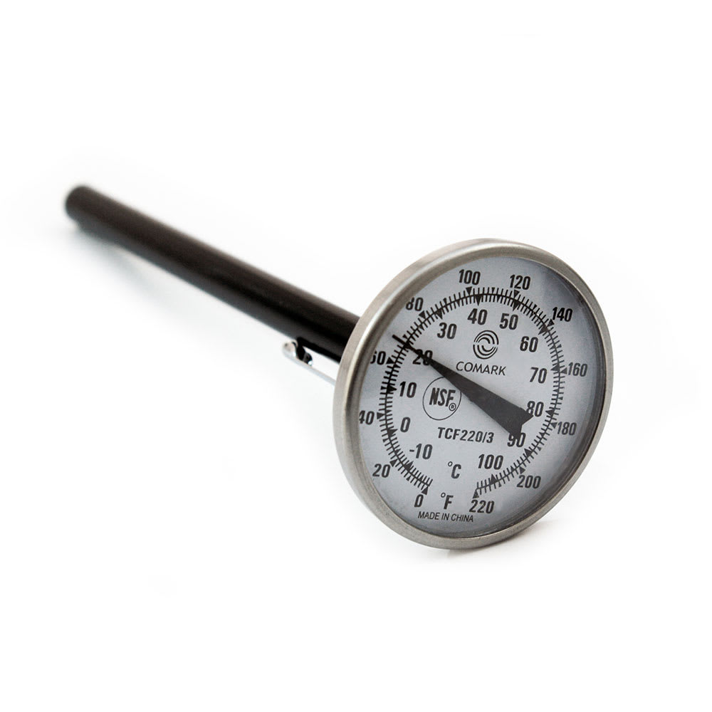 Taylor 8018N 5 Instant Read Pocket Probe Dial Thermometer 0 to 220 Degrees  Fahrenheit