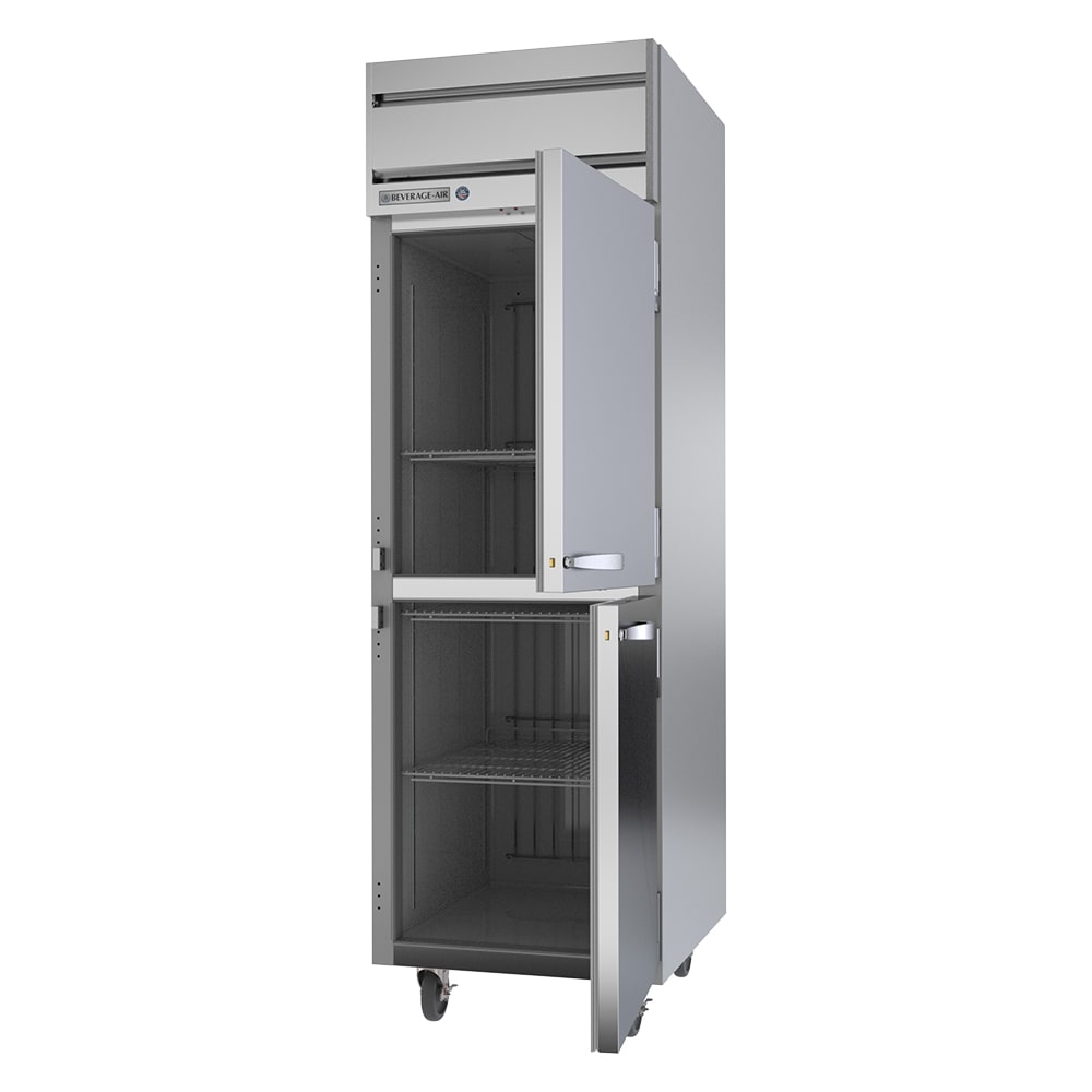 Beverage Air HF1HC1HS 26" One Section Reach In Freezer, (2) Solid Door