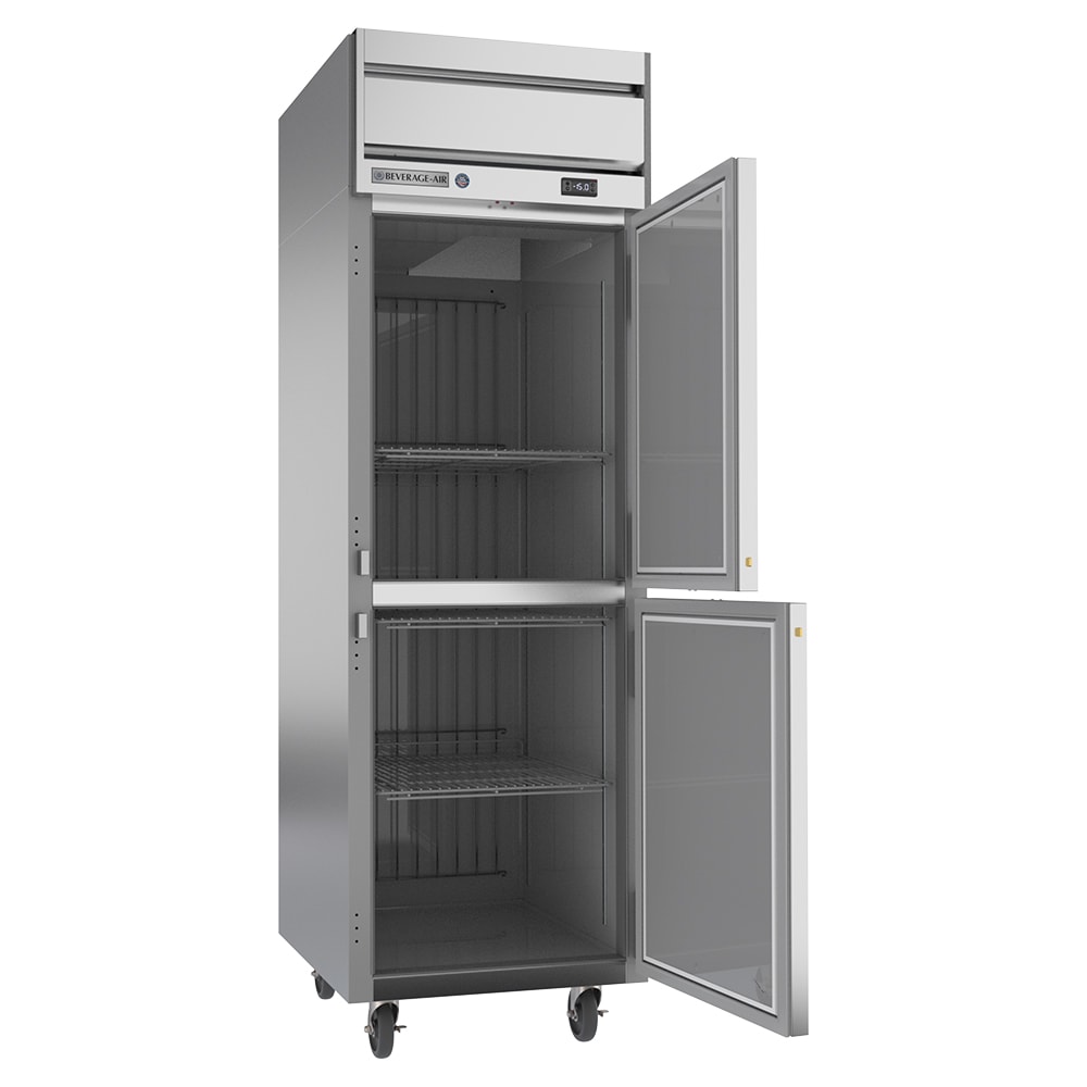 Beverage Air HF1HC1HS 26" One Section Reach In Freezer, (2) Solid Door