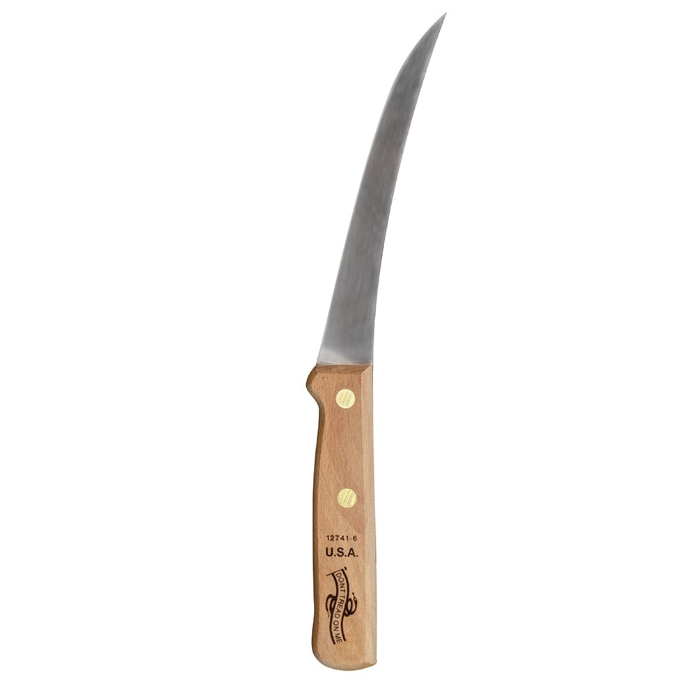 Dexter Russell 12741-6 6 Semi-Stiff Curved Boning Knife w/ Beech