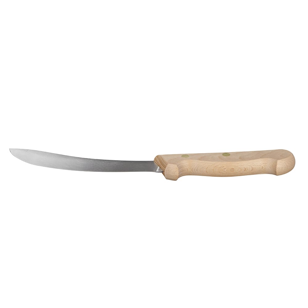 thumbnail image 2 of Dexter Russell 6" Beef Skinning Knife - Carbon Steel Blade, Traditional Wood Handle (012-6) 2 of 3
