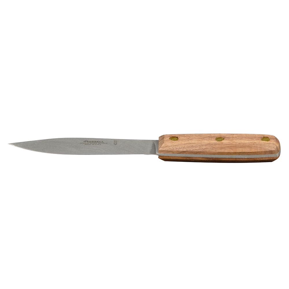 Dexter Russell 4215 5 Fish Knife w/ Walnut Handle, Carbon Steel
